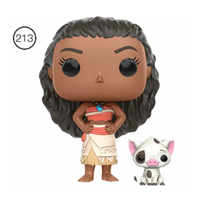 Оригинальные фигурки героев мультфильма FUNKO Disney принцесса Золушка Тиана Моана