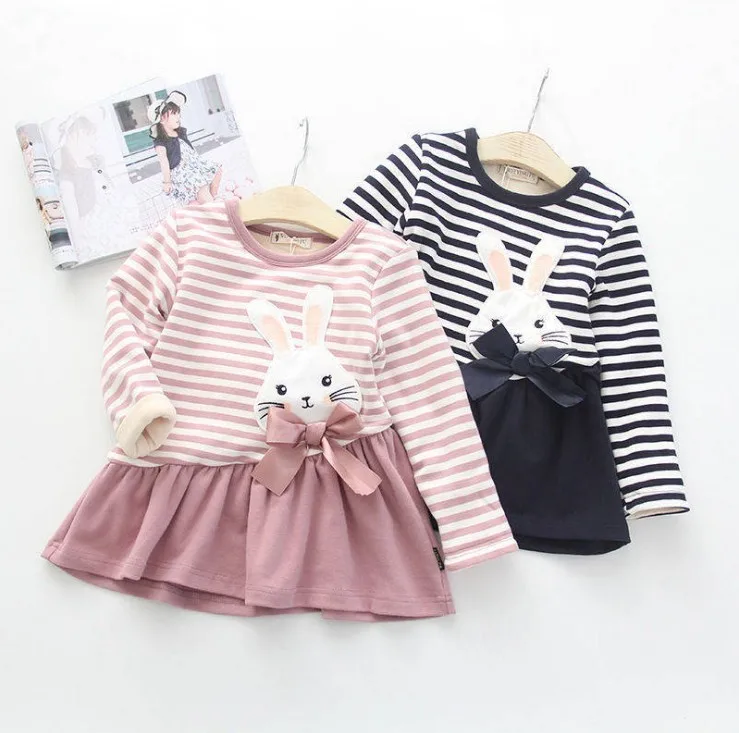 

Warm padded dress in the children