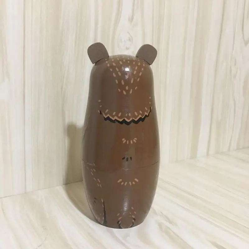 Творческие матрешки Матрешка кукла Ручная Покрашенный набор игрушка для