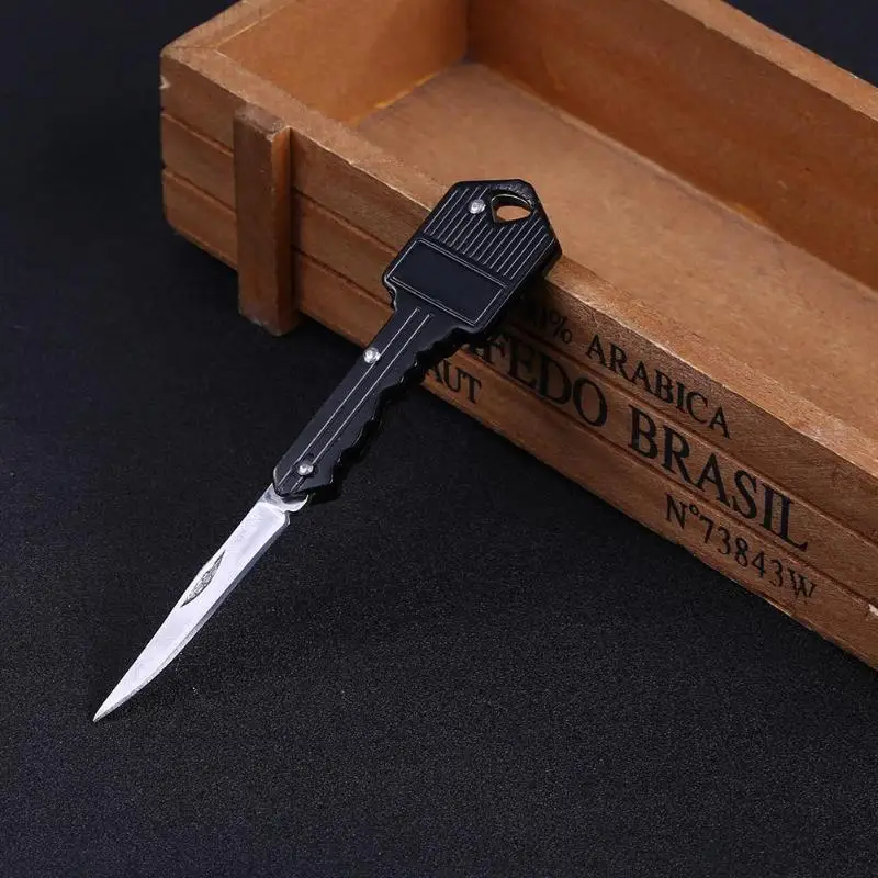 Наружный Портативный Ключ нож карманная из нержавеющей стали брелок мини для