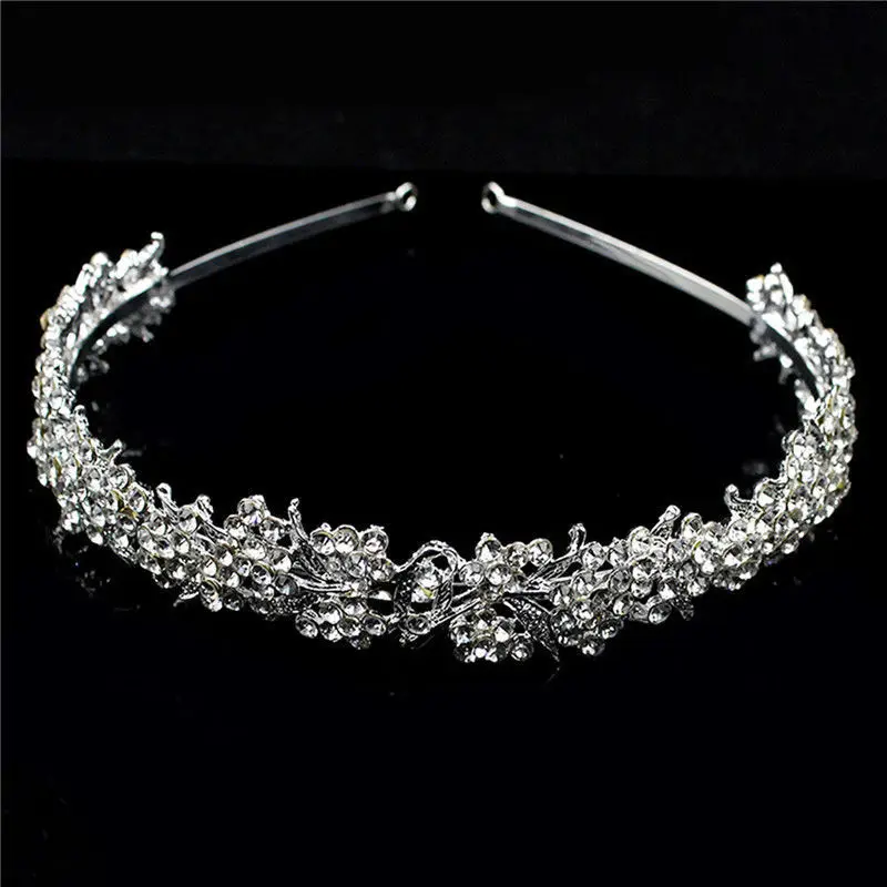 2019 Свадебные Кристальный цветок/украшение на свадьбу тиара венец жемчужины