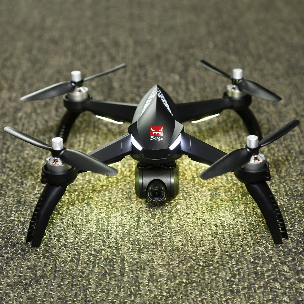 MJX Bugs 5 Вт Радиоуправляемый Дрон B5W Wi Fi FPV 1080P камера Путевые точки интересующие