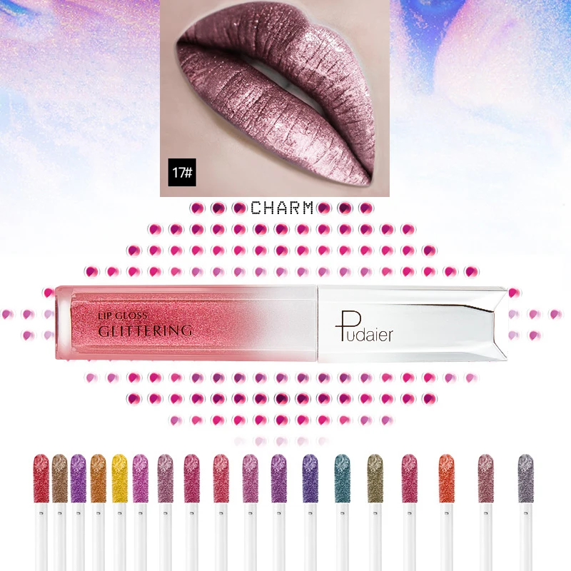 Мерцающий блеск матовый для губ жидкая помада карандаш длительный Макияж