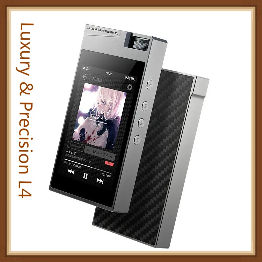 Портативный музыкальный плеер L4 Hi Fi HD 3 5 &quotIPS 32/384 32G USB DAC FPGA Carbon 5/2 MP3|MP3-плееры| |
