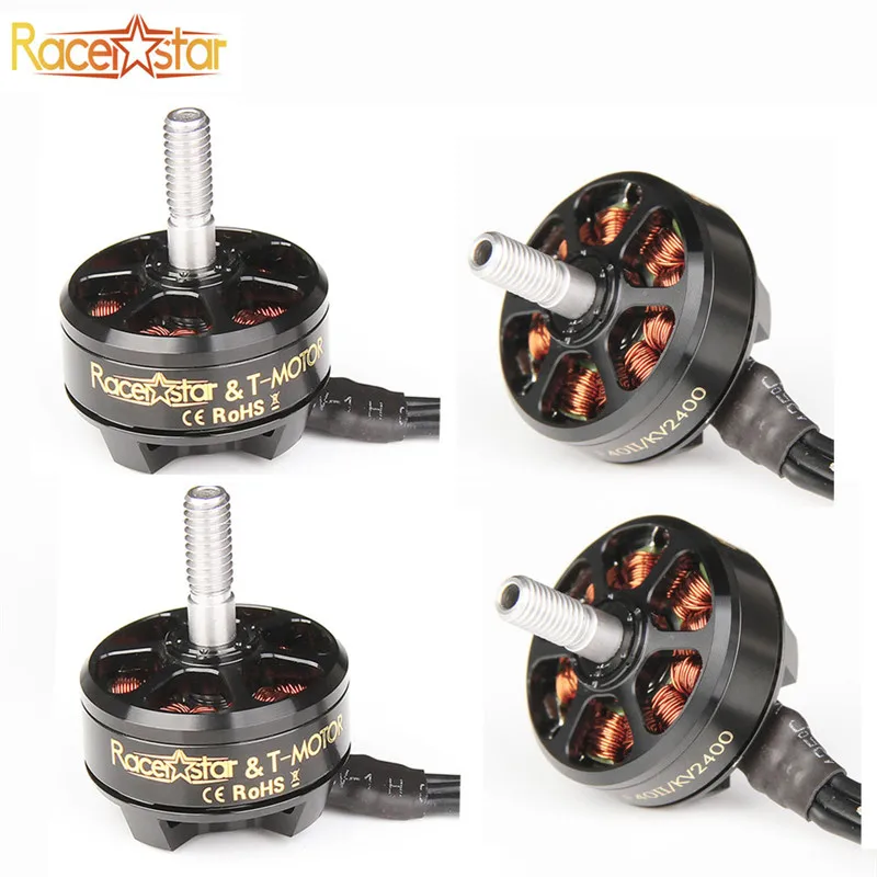 1 шт./4 шт. Racerstar & T Motor F40 II 2305/2306 3 6S 4S 1600KV 2400KV бесщеточный двигатель для