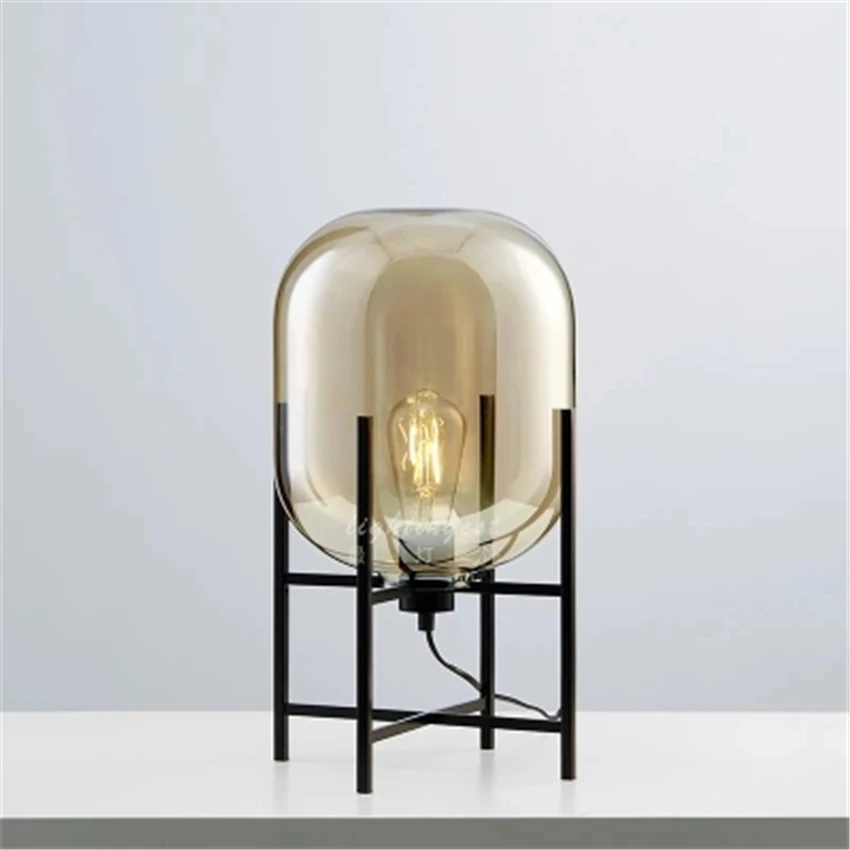 Современный Стеклянный светодиодный напольный светильник Vloerlamp стоячий s