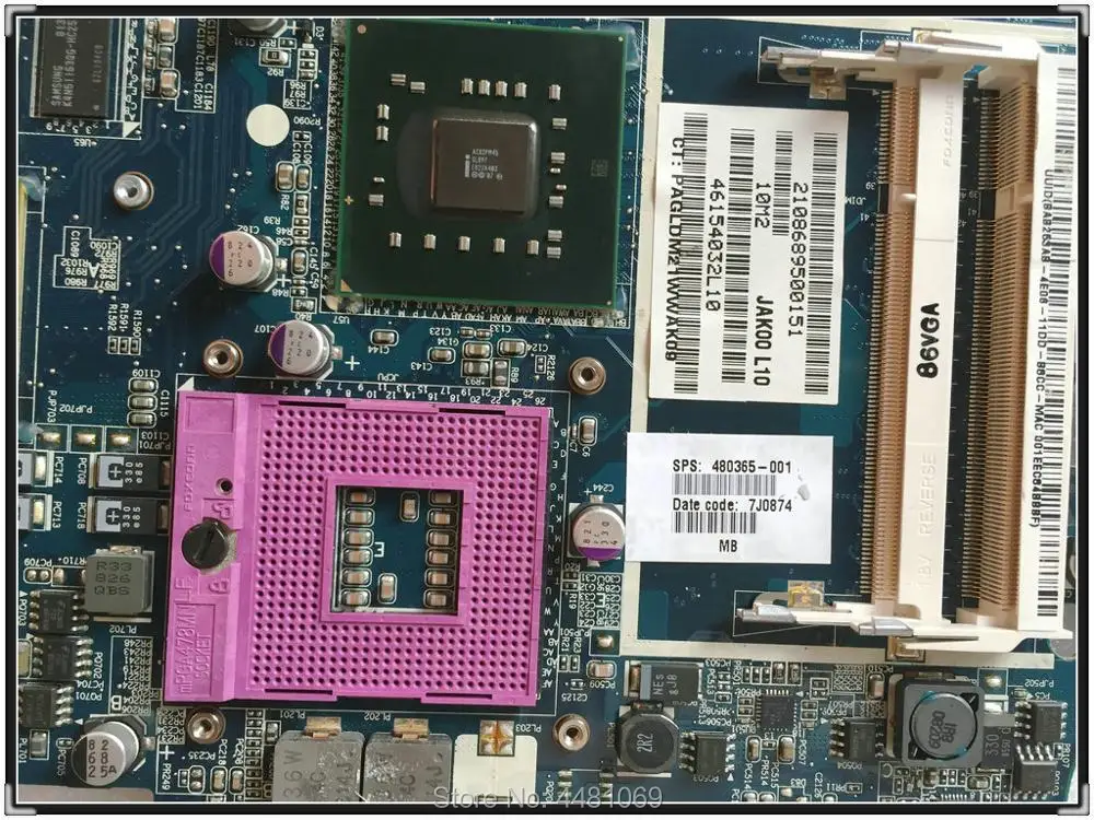 480365 001 JAK00 LA 4082P DV7 1174CA 1025NR 1020US 1014CA Notebook 001|Материнские платы для ноутбуков| |