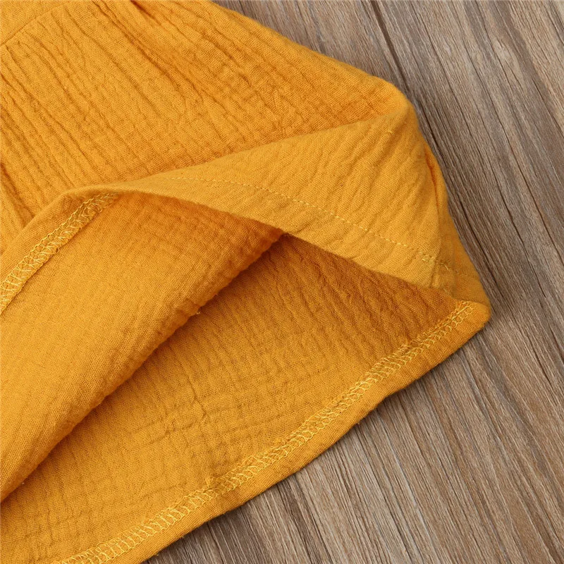 Летняя хлопковая футболка для маленьких девочек новинка 2019 милый топ без рукавов