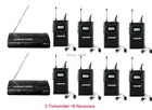 Беспроводная акустическая система Takstar WPM-200 2T 8R UHF, стереонаушники-вкладыши для сценического мониторинга, ТВ, музыки