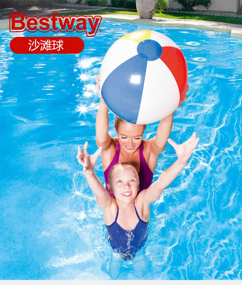 6 шт. 31020 Bestway 41 см пляжный мяч 16 &quotпляжный для родителей и детей игрушки из
