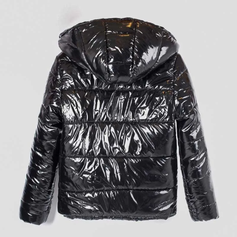 Winter New Jacket Women 2018 Black Warm Down Cotton Coat Parka Fashion Loose Bright Color Plus Size Female Padded Jackets Ls032