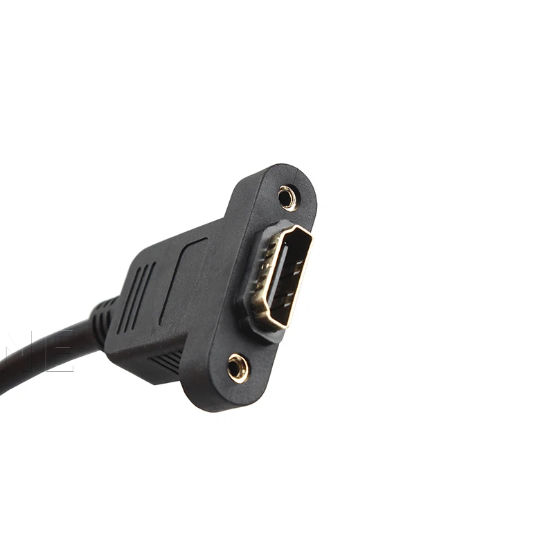 

HDMI mother-pair busbar with ear Two-head fixing screw hole 1.4 version A standard interface cable 0.3 m