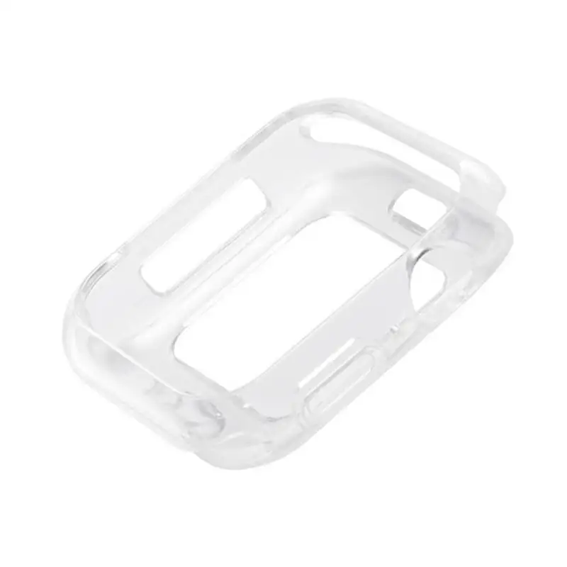 Ультратонкий Мягкий защитный чехол из ТПУ с полупокрытием для Apple Watch Series 4