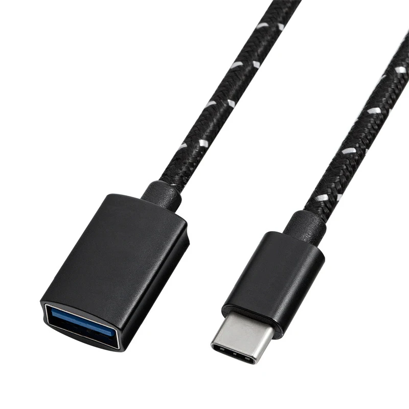 Кабель адаптер Type C OTG USB 3 1 Male To 0 A Female для Samsung One Plus MacBook USBC OTG|Переходники и