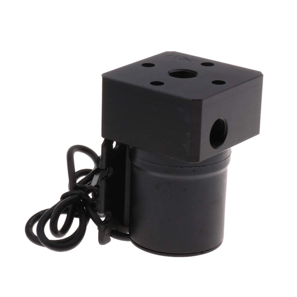 DC 12V 19W G1/4 бесщеточный мотор водяной насос охлаждения для электрического