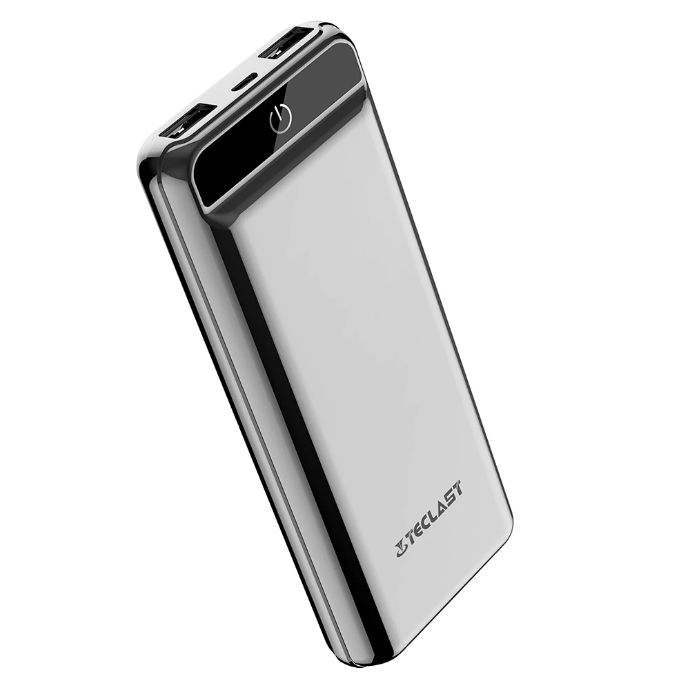 Teclast A20 power Bank 20000mAh 2 USB 5V 2.1A выход Встроенный умный IC легкий для планшета/внешний