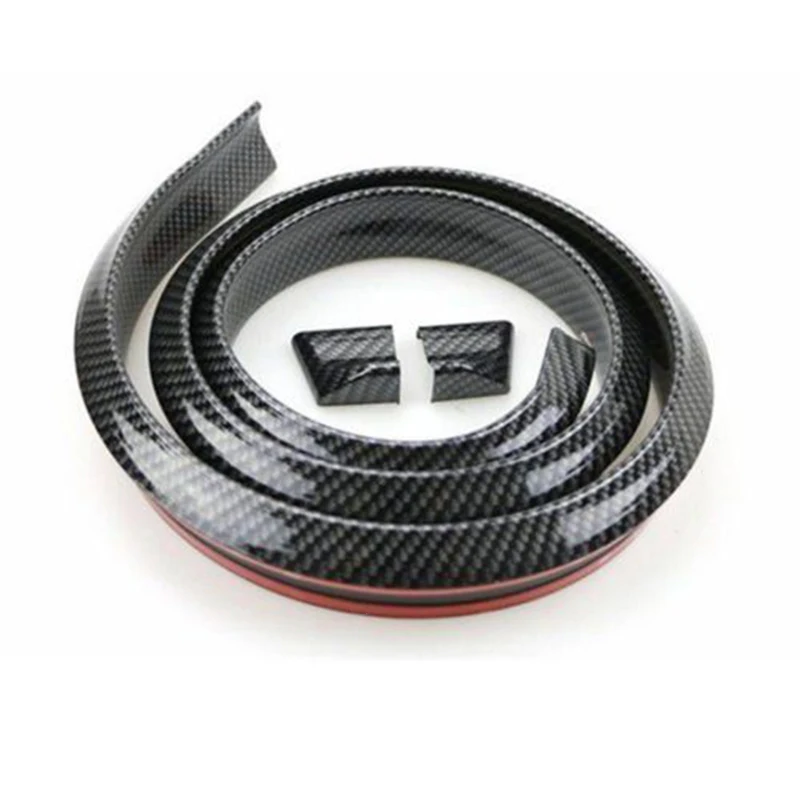 Углеродное волокно Тип 1 5 м Универсальная крышка багажника спойлер наклейка