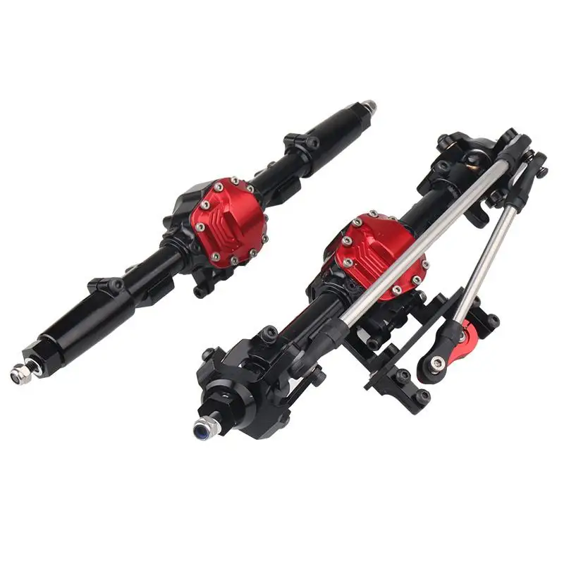 Fimonda Алюминий сплав спереди и сзади мосты для осевой SCX10 II 90046 90047 1/10 RC автомобиль гусеничные царапинам обновления Запчасти