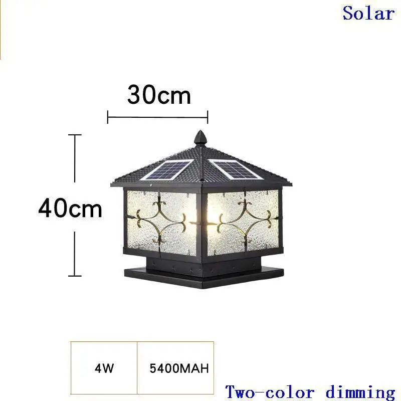 Наружный светодиодный светильник для ворот ing Terraza Y Jardin Decoracion наружный Точечный