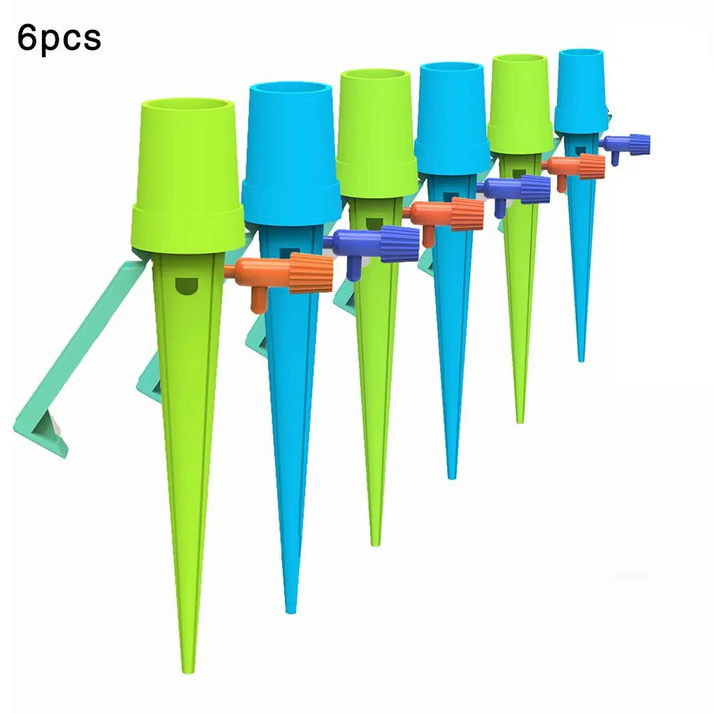 6 шт. автоматический полив Спайк для растений цветок домашние Авто капельного