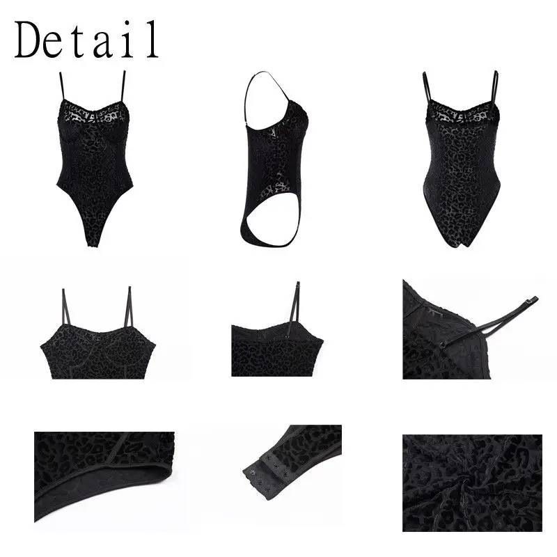 Сексуальное женское Сетчатое Прозрачное Кружевное боди без рукавов с V образным