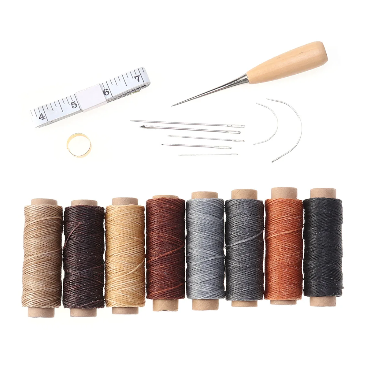 18pcs/Set Lightweight Leather Craft Tools Set Practical Sewing Accessories For Luggage Carpets Upholstery Wallet Mattresses | Дом и сад