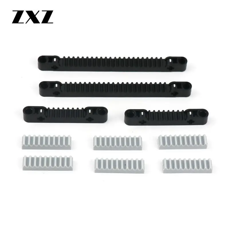 

10 шт Мпц зубчатая рейка 1x7 1x13 строительные блоки, кирпич технические детали/детские игрушки, совместимые с 87761 64781 3743