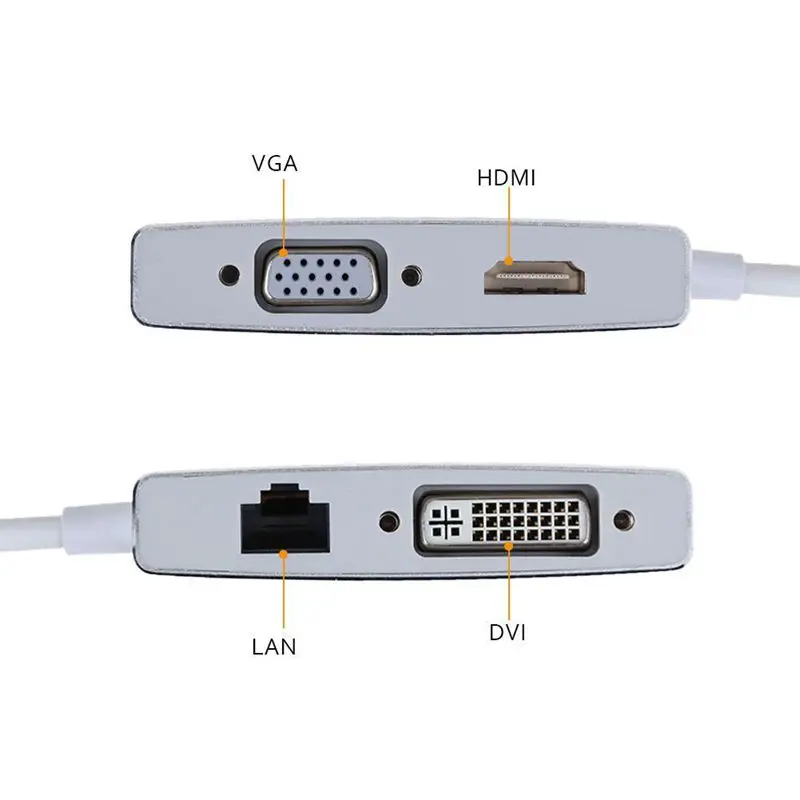 USB 3 0 к HDMI/DVI I/VGA адаптер мульти порт видео дисплей конвертер 1080p HD US|Адаптеры Type-C| |