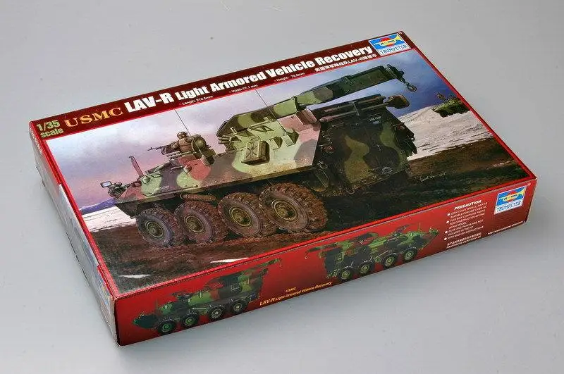Trumpeter 1/35 00370 USMC LAV R Light восстановление бронированного автомобиля|Наборы для сборки