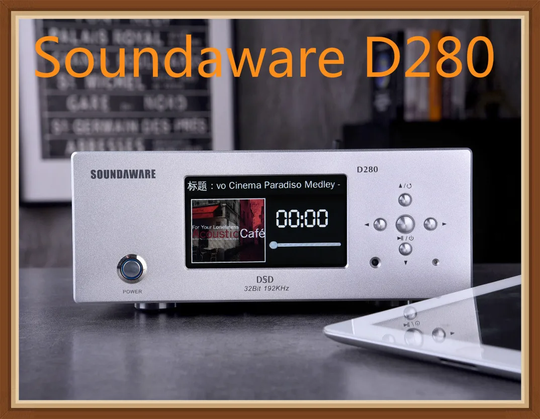 Soundaware D280 Hifi доступный сетевой цифровой транспорт женские часы