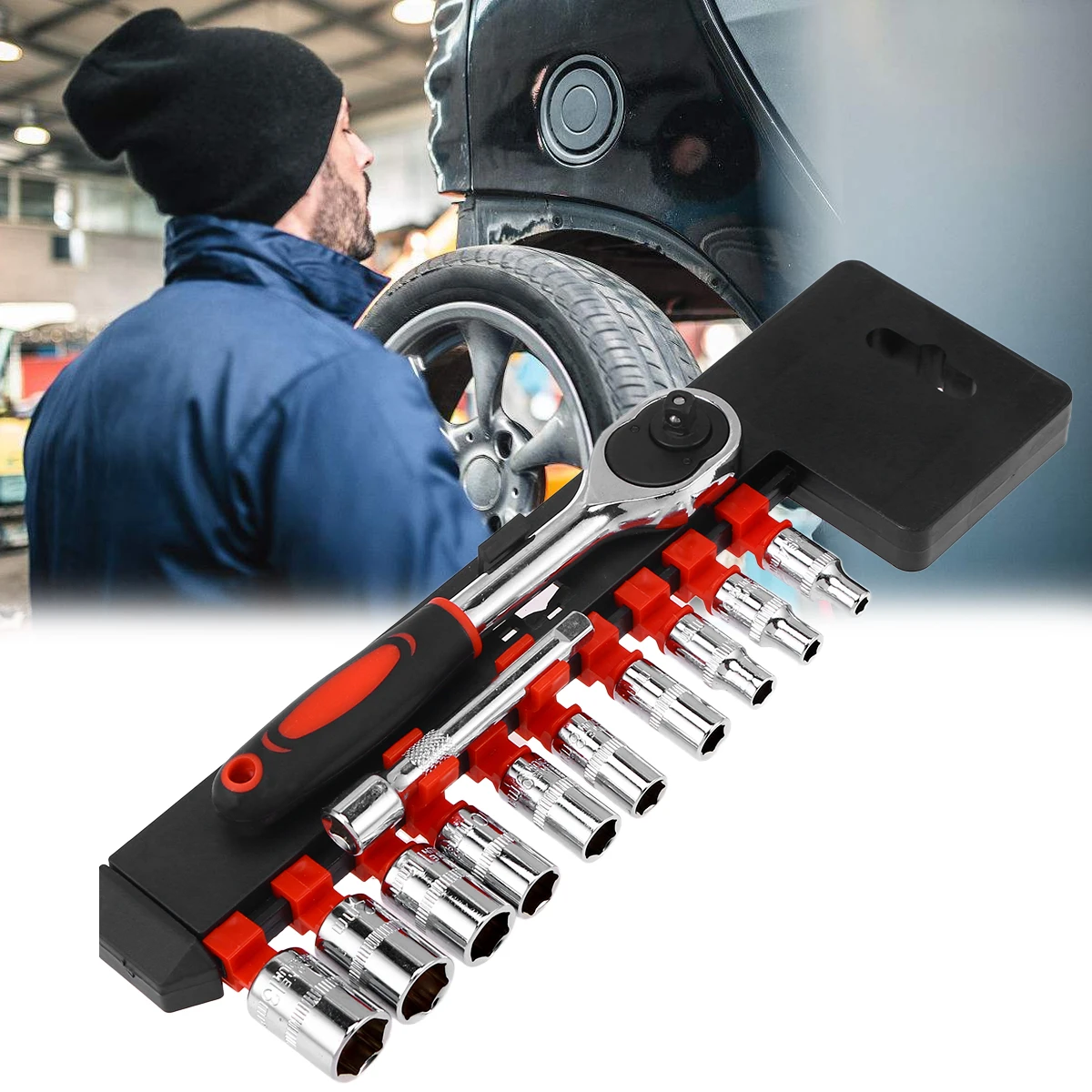 12 шт./компл. 1/4 &quotRustproof Socket набор гаечных ключей комплект накидной ключ