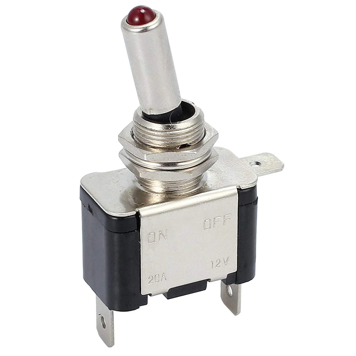 10 шт 12V 20A ВКЛ ВЫКЛ светодиодный светильник кулисный переключатель 2 позиционный