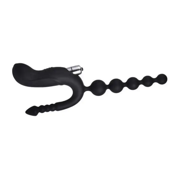 LI BO Anal Plug Dildo Vibrator Beads Prostate Massage Dual Motors Butt Stimulator Adults Sex Toys For Women Men |
