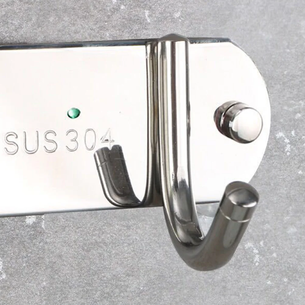 Настенный держатель для швабры и метлы из нержавеющей стали мощный органайзер