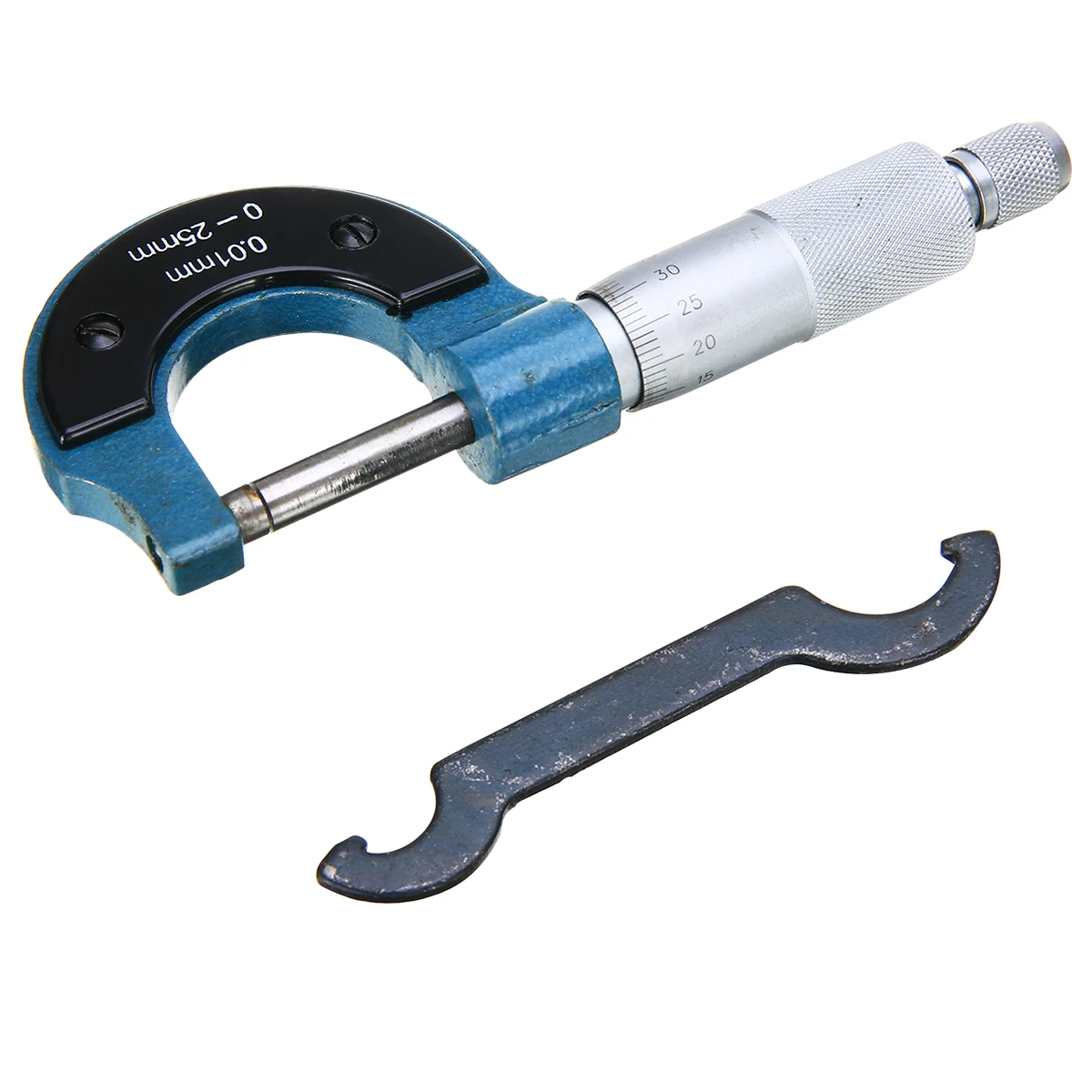 

Outside Micrometer 0-25mm 0.01mm Gauge Outside Metric Micrometer Tool With Metal Caliper Tool For Measuring Instrument
