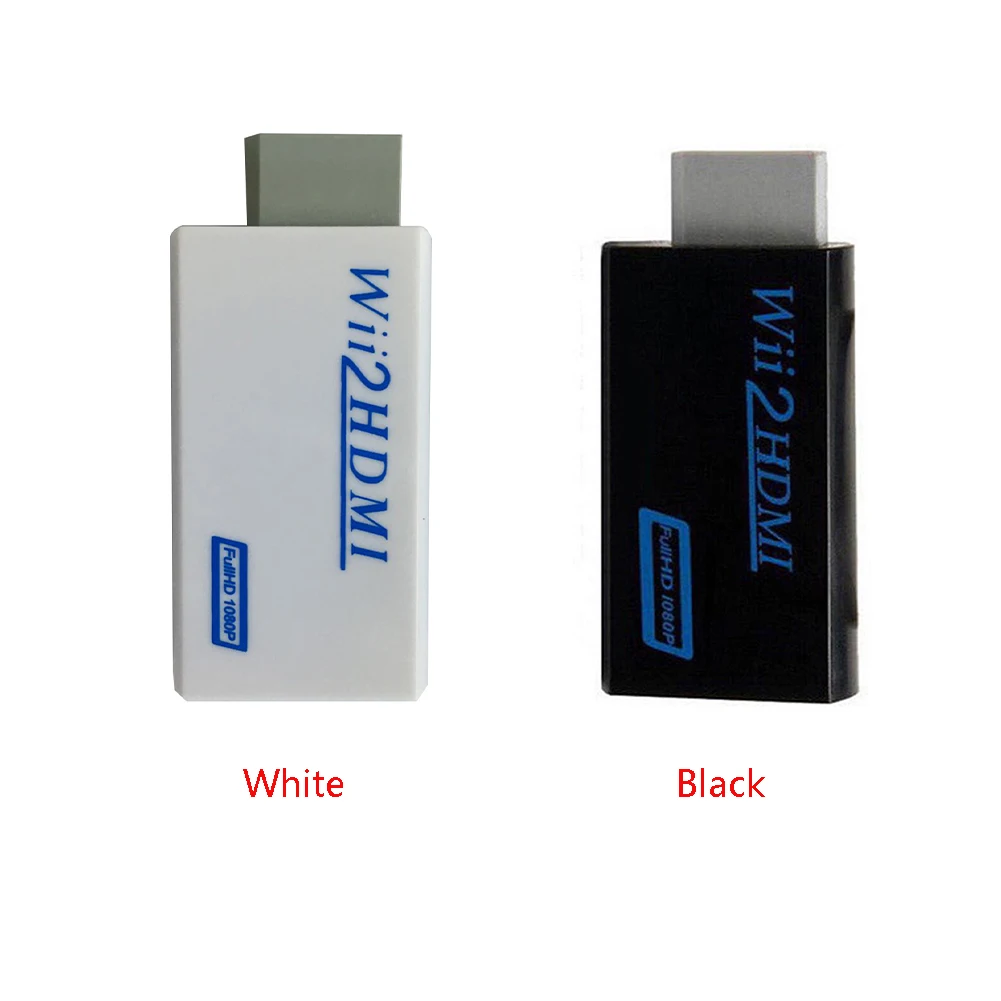 2019 Новый HDMI конвертер Поддержка FullHD 720P 1080P 3 5 мм аудио для Wii 2HDMI адаптер