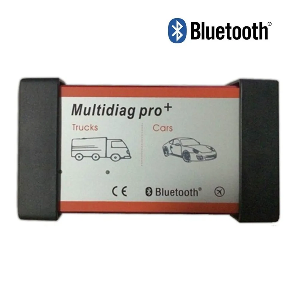 Диагностический сканер A Multidiag Pro + диагностический прибор с Bluetooth для легковых и