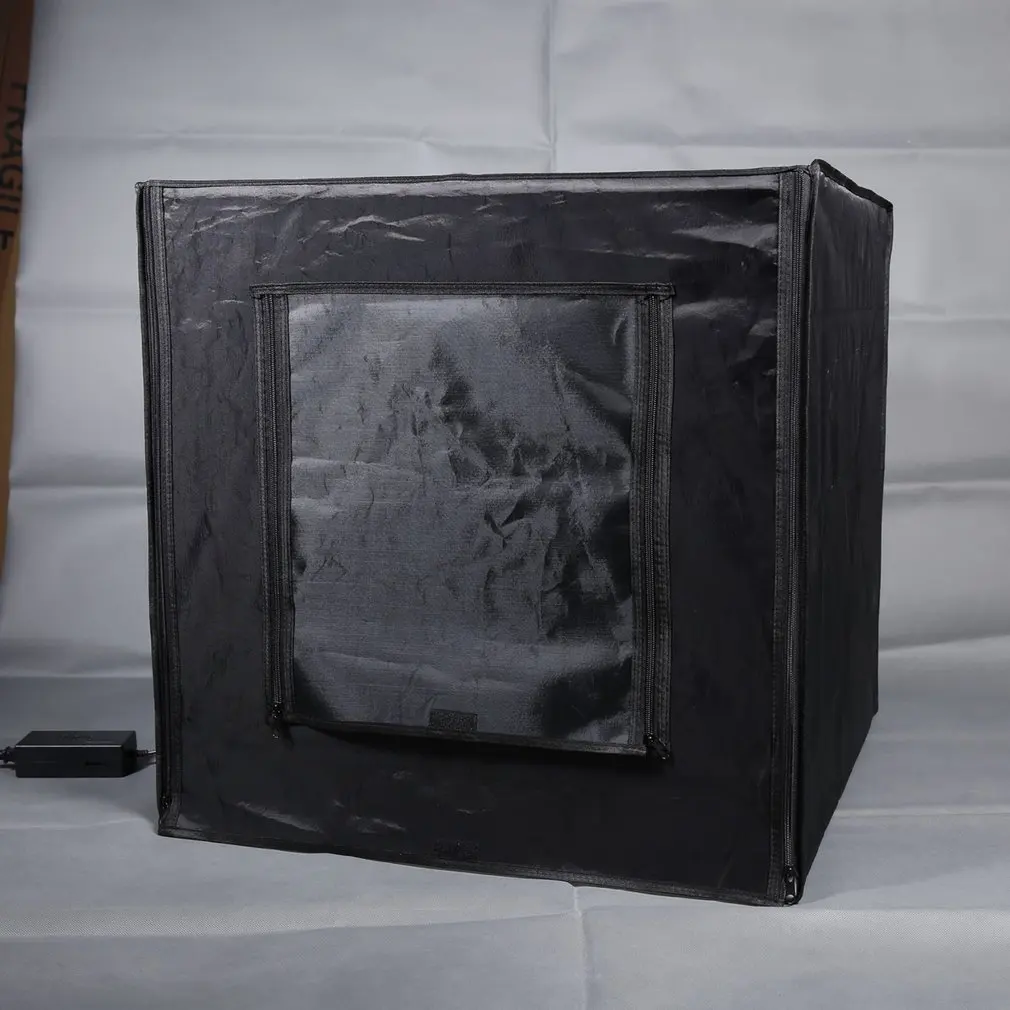 Small Lightbox Photo Studio Softbox White Light Lighting Shooting Tent Box Kits & Photography Backdrop | Электроника