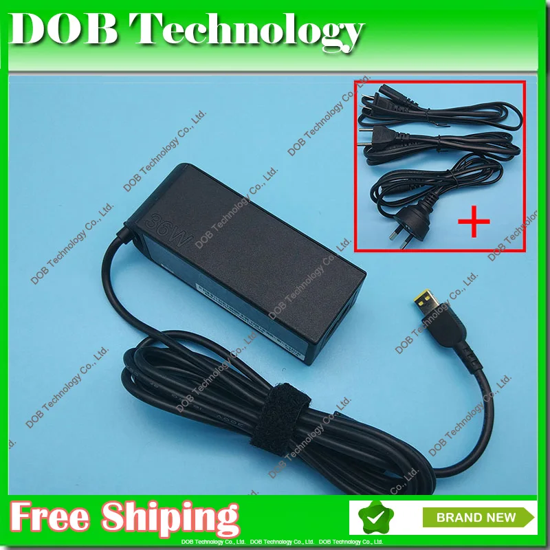 

12V 3A 36W Laptop AC Power Adapter For Lenovo ThinkPad 10 Helix 1 2 11 charger 4X20E75063 ADLX36NCC2A ADLX36NDT2A 4X20E75067
