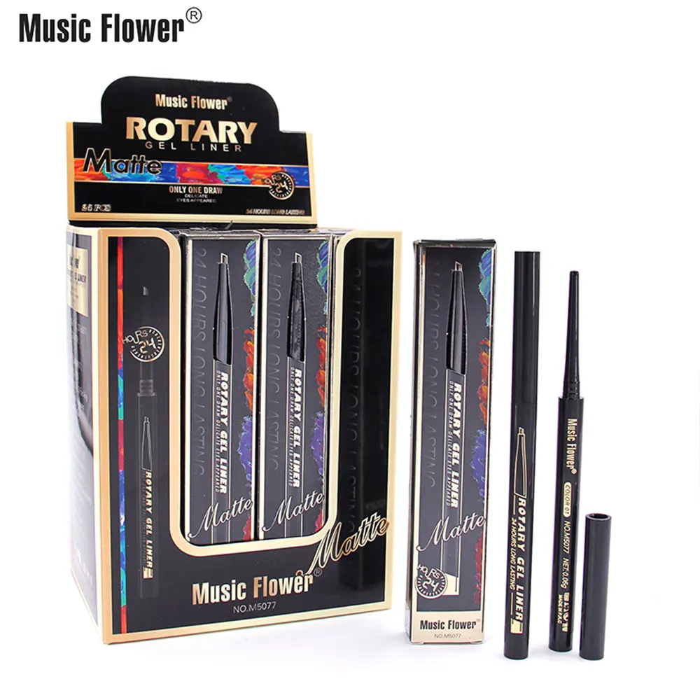 Музыкальный цветок быстросохнущая красочная подводка для глаз ручка