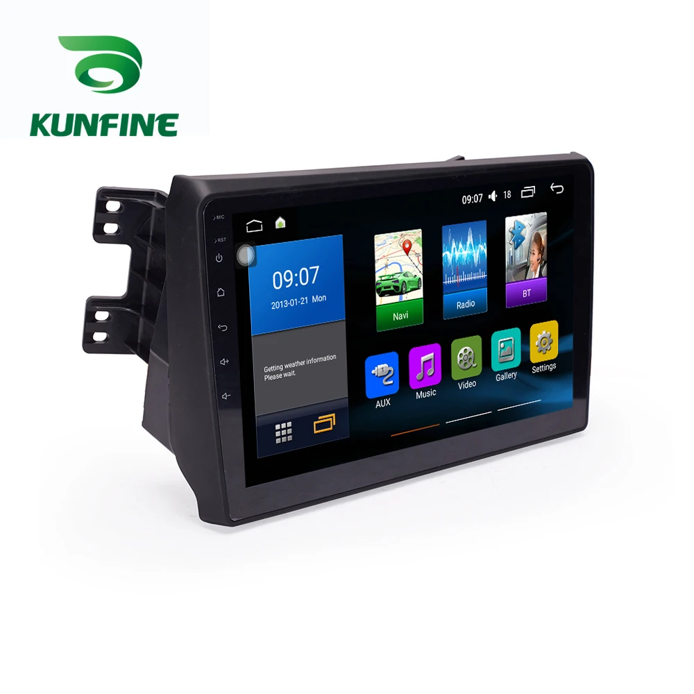 Восьмиядерный 1024*600 Android 8 1 автомобильный DVD GPS навигационный плеер Deckless стерео для