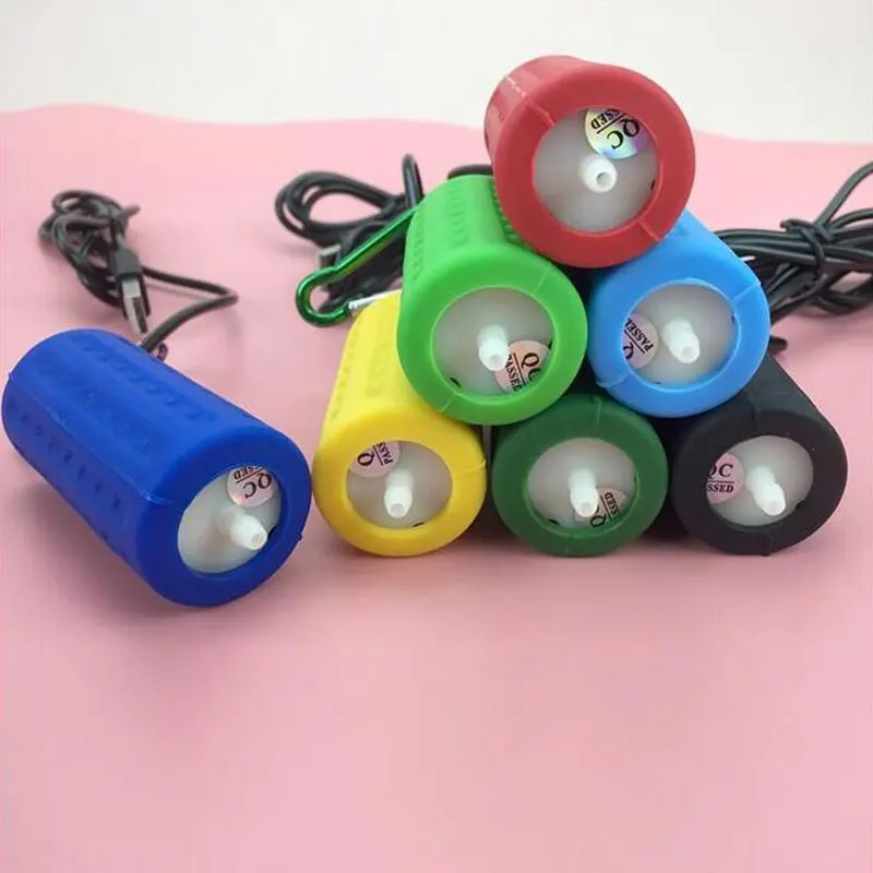Портативный Миниатюрный аквариум с USB аквариумом кислородный воздушный насос