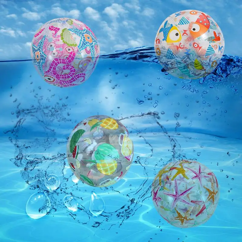 Children Water Ball Outdoor Swimming Toy PVC Inflatable Beach Elastic Float Parent Child Interactive | Игрушки и хобби