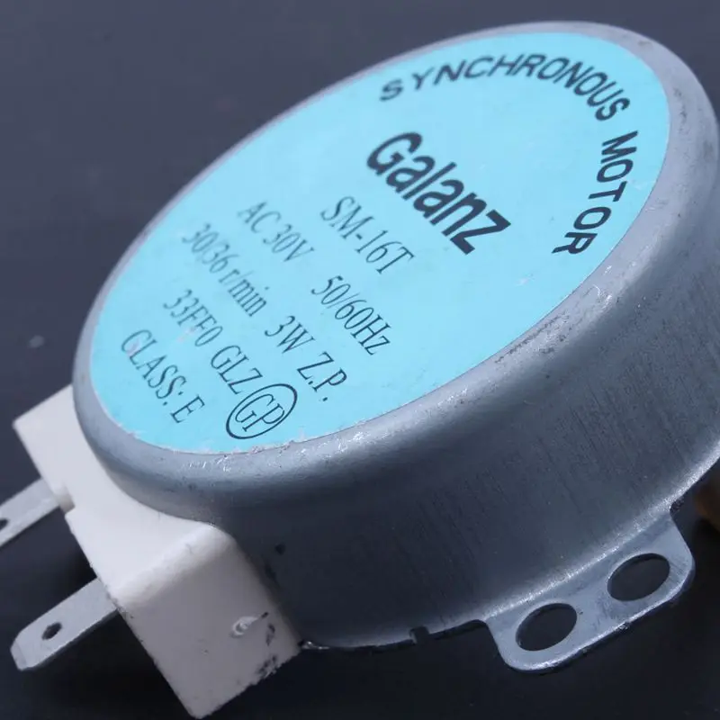 Sm 16t ac 30v 3 5/4 w 30/36 r/min синхронный двигатель для микроволновой печи Galanz|Детали