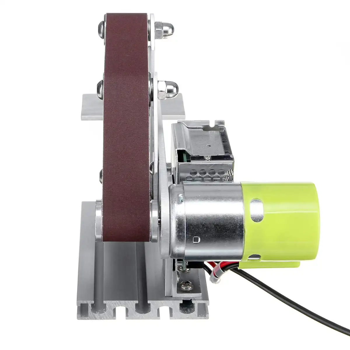 110 V-220 V 250w DIY Электрический мини ленточно-шлифовальный станок Полировочная шлифовальная машина Меч 6x60/120/240/400/600/800 сетки с абразивной лентой