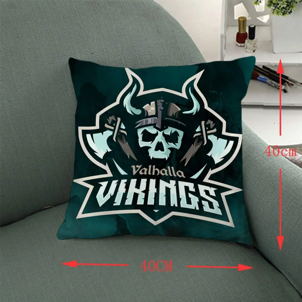 16 &quotVikings полный напечатанный Чехол для наволочки Ragnar Lothbrok ТВ серии Dakimakura