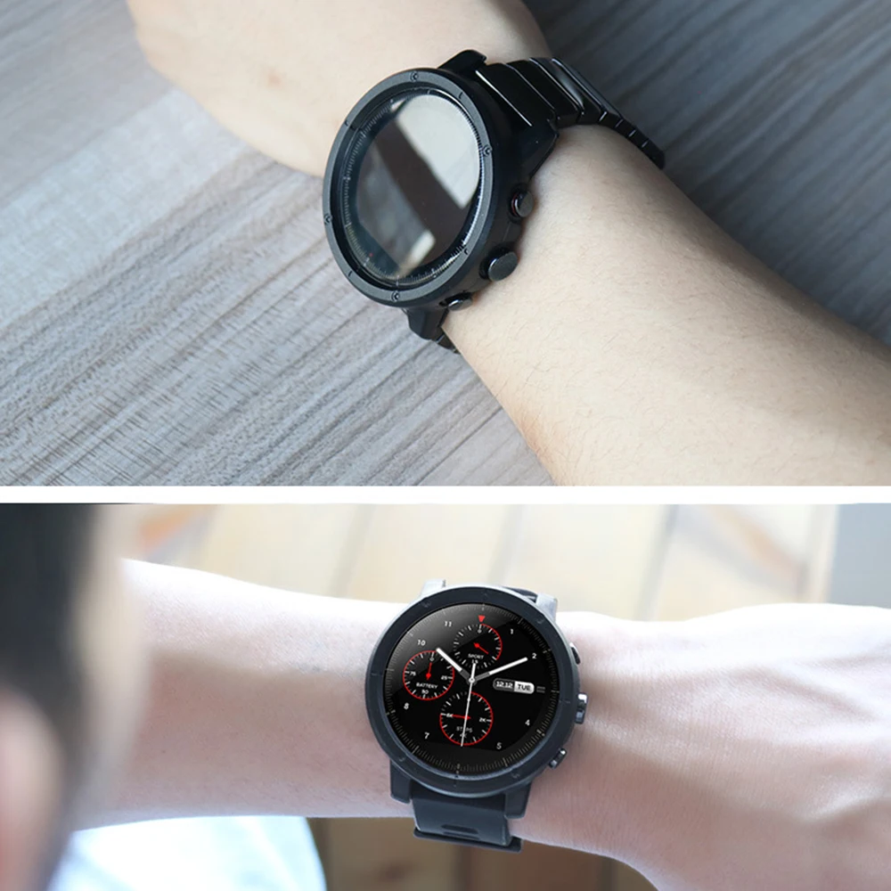 Модный защитный чехол-клетка для корпуса Huami Amazfit Stratos 2 смарт-браслет аксессуары