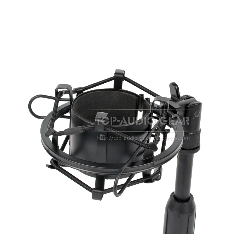 For Blue Yeti Nano USB Recording Microphone Stand + Suspension Spider Shock Mount Shockproof Condenser Mic Clip Tabletop Holder |
