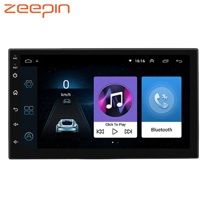 7 ''Android8.1 автомобильный Радио Стерео gps навигация Bluetooth USB FM AM 2 Din сенсорный