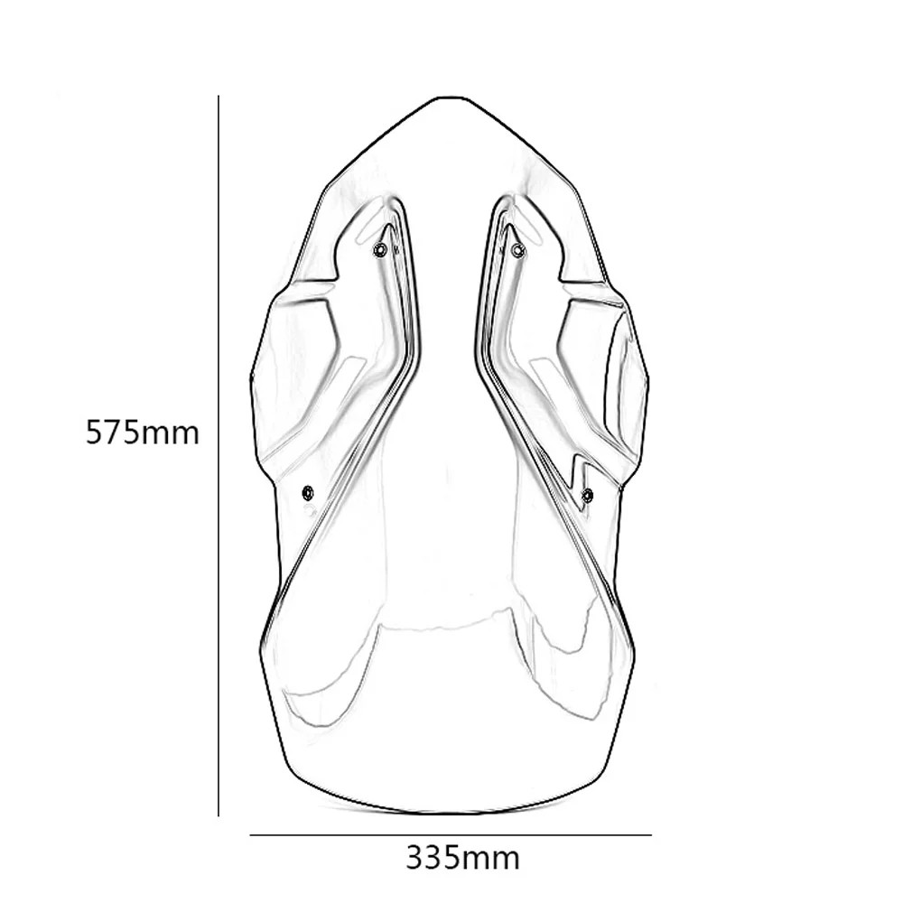 For Honda CRF1000L Africa Twin Touring Screen CRF 1000L 1000 Windshield Windscreen Motorcycle Wind Deflectors 2016 2017 2018 | Автомобили